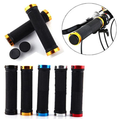 BIKINLITE Anti-Slip Lockable Handlebar Grips – Rubber Grips for MTB and Road Bike